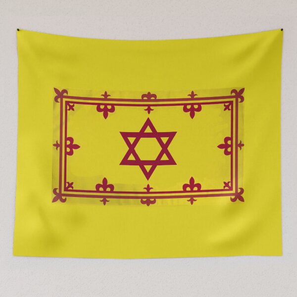 Item preview, Jewish Star of David Scottish Royal Banner (rionnag Iùdhach bratach rìoghail na h-Alba david) designed and sold by JonathanR1994.