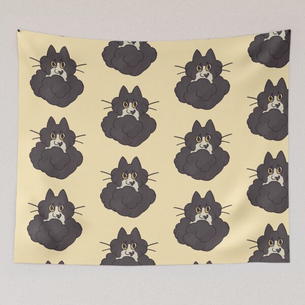 Item preview, Puffy Tail Cat designed and sold by ZipperStickers.