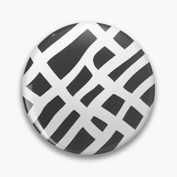 Item preview, Black and White Chaotic Lines in a Pattern designed and sold by NECHSTORE.