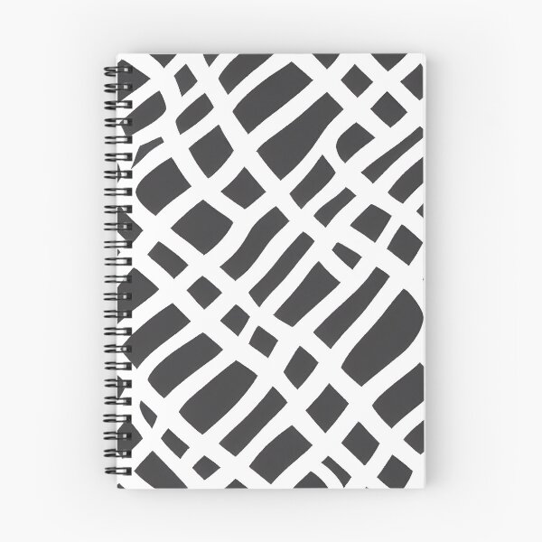 Item preview, Black and White Chaotic Lines in a Pattern designed and sold by NECHSTORE.