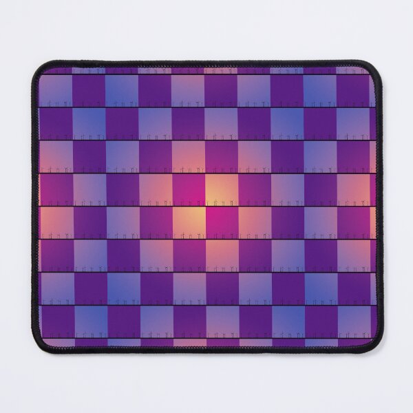 Artikelvorschau, Orange and purple windfarm from Crosby Beach Patchwork Design entworfen und verkauft von Paul Madden.