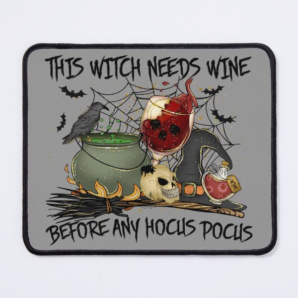 Item preview, this witch needs wine before any hocus pocus,Last Minute,Florence Pugh,Halloween Costume 2022,Esther,Halloween Ends,Invitation,Orphan,Scarry designed and sold by NAZIMNADIR.