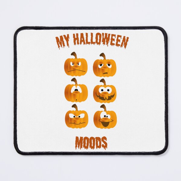 Item preview, Halloween pumpkin mood orange design designed and sold by Pixtela ..