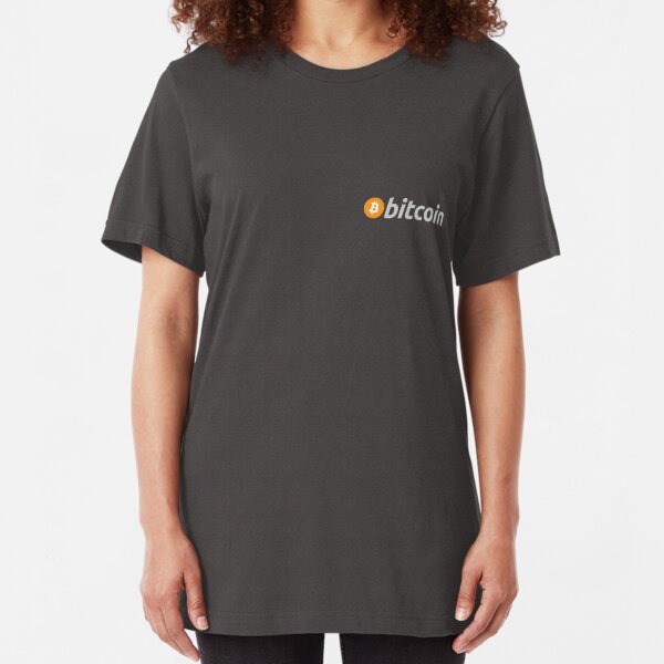 Bitcoin Pocket Slim Fit T-Shirt