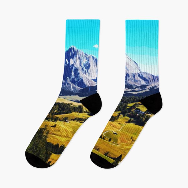 Item preview, Alpine Landscape designed and sold by JoanNinjaHen.