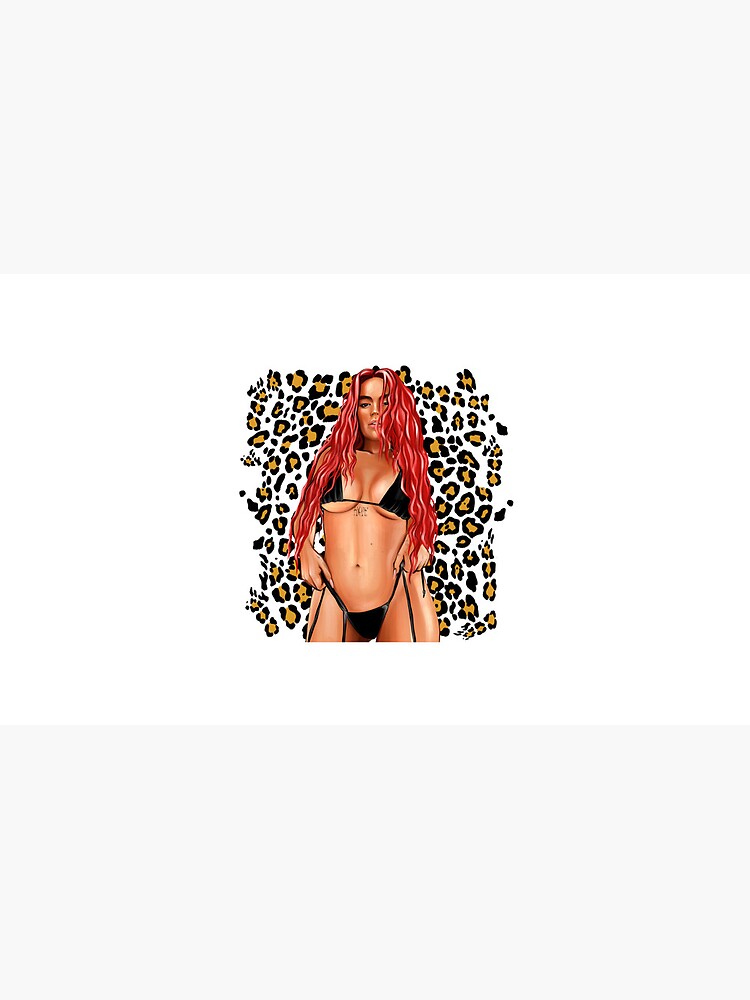 Karol G Heart Tattoo Gatubela Red Hair Png No Background New Bichota Coffee Mug For Sale