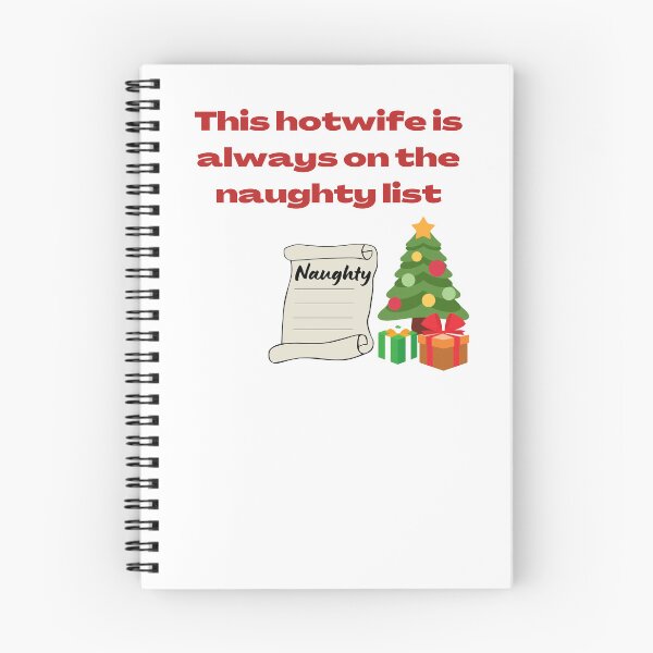 Item preview, Hotwife Naughty List Christmas  designed and sold by KeikoandSarge.