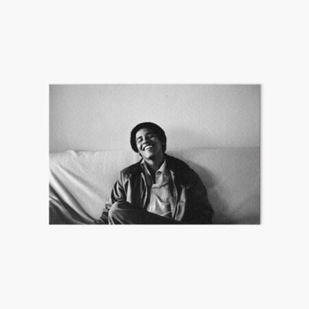 Young Obama Art Board Print
