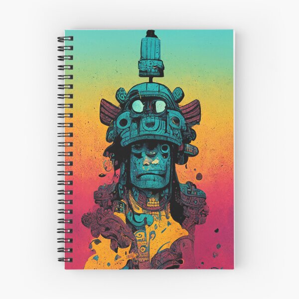 Item preview, Acolmiztli, god, Mictlan (the Underworld). He is a possible form of Mictlantecuhtli.  designed and sold by MexicaVision.