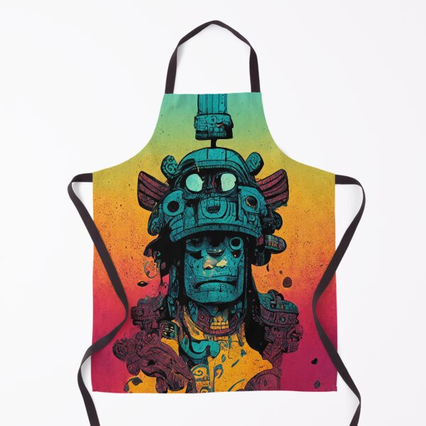 Item preview, Acolmiztli, god, Mictlan (the Underworld). He is a possible form of Mictlantecuhtli. designed and sold by MexicaVision.