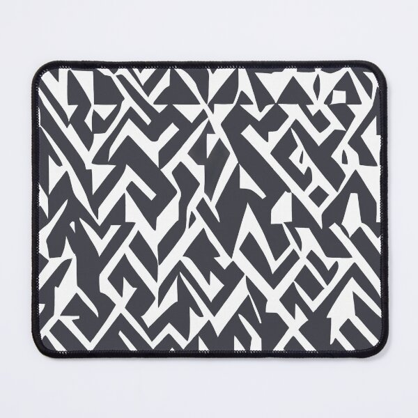 Item preview, Monochrome Geometric Pattern in Black and White Colors designed and sold by NECHSTORE.