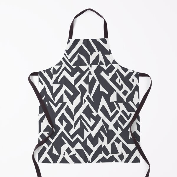 Item preview, Monochrome Geometric Pattern in Black and White Colors designed and sold by NECHSTORE.