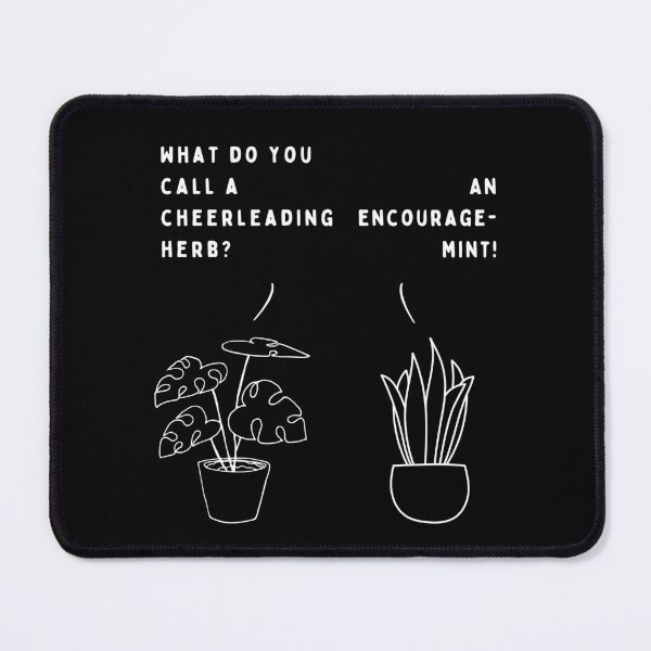 Item preview, Plant joke - What do you call a cheerleading herb? designed and sold by ani-eni.