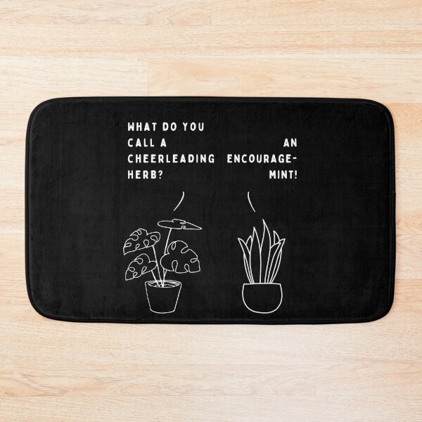 Item preview, Plant joke - What do you call a cheerleading herb? designed and sold by ani-eni.