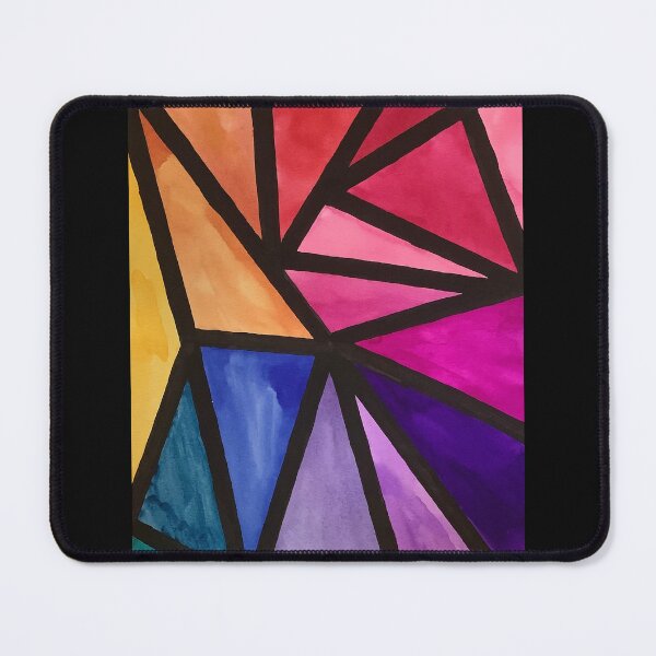 Item preview, Geometric Stained Glass designed and sold by CreatedbyCM.