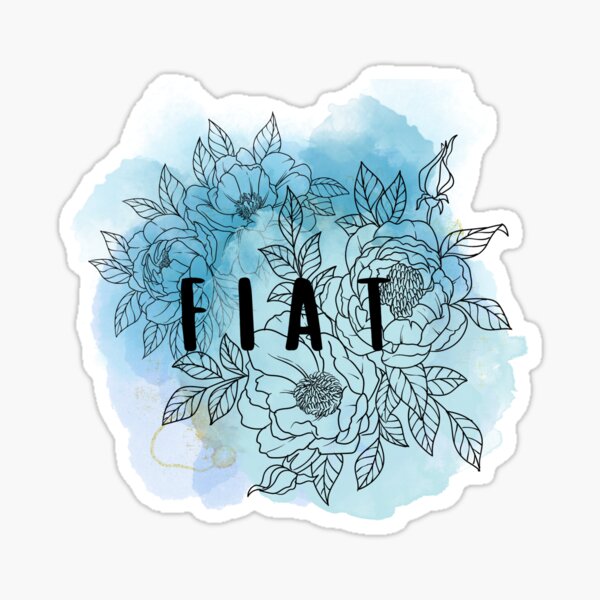 Item preview, Floral Fiat designed and sold by Odonnellm13.