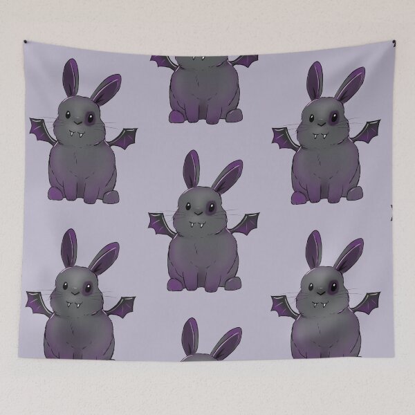 Item preview, Hector the spooky bunny designed and sold by Willow Grove Designs.