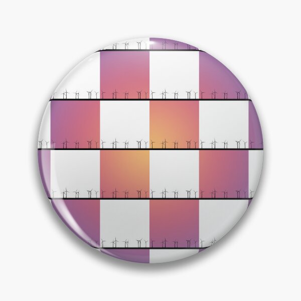 Item preview, Orange, purple and white windfarm from Crosby Beach Patchwork Design designed and sold by Paul Madden.