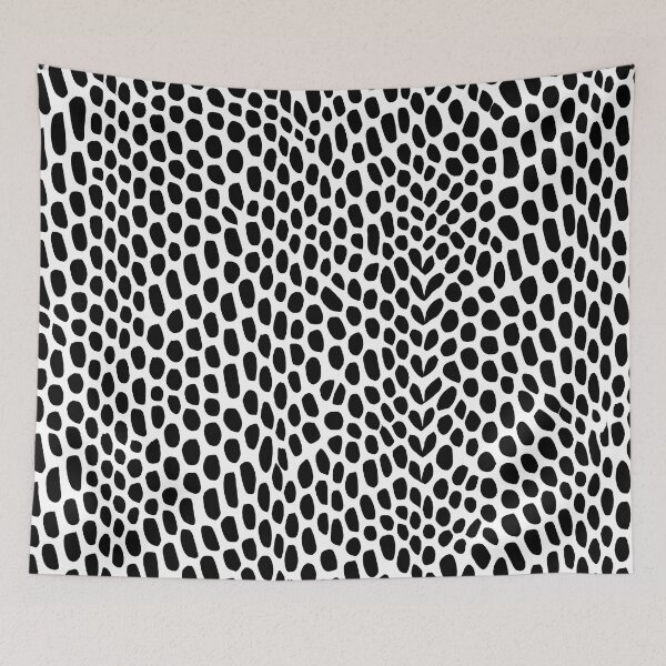 Item preview, Modern Snake Skin Pattern in Black and White Colors designed and sold by NECHSTORE.