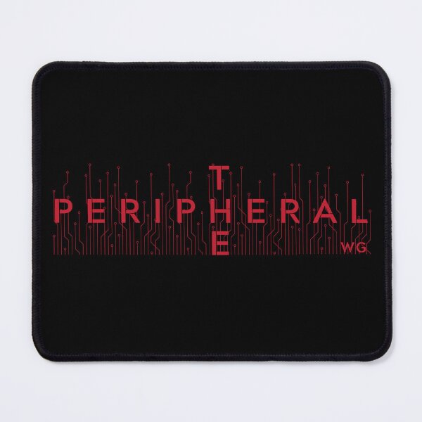 Item preview, The Peripheral red (William Gibson t-shirt) designed and sold by Gibson Futures.