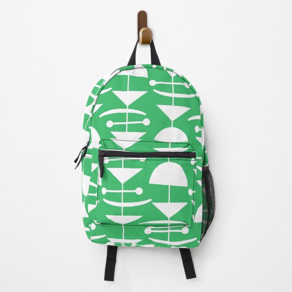 Item preview, Retro Mid Century Modern Abstract Mobile Pattern 845 Green designed and sold by tonymagnerart.