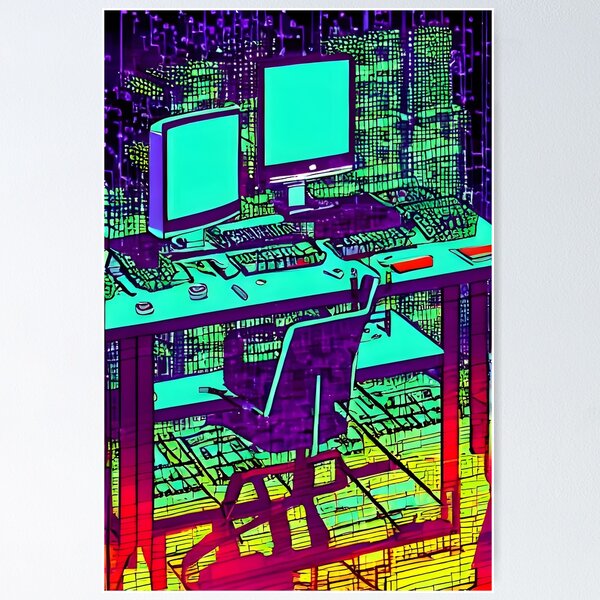 Item preview, Hacker Cyberpunk Aesthetic computer science designed and sold by Scoopivich.