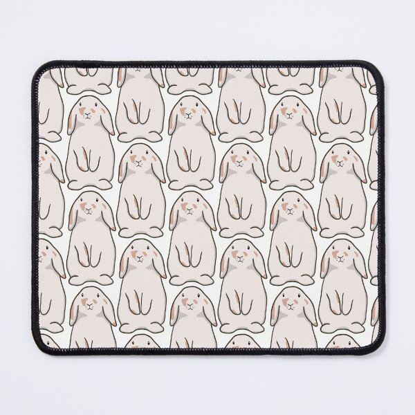 Item preview, Cute Little Bunny Rabbit with Patches Drawing  designed and sold by Lily Trenchard.