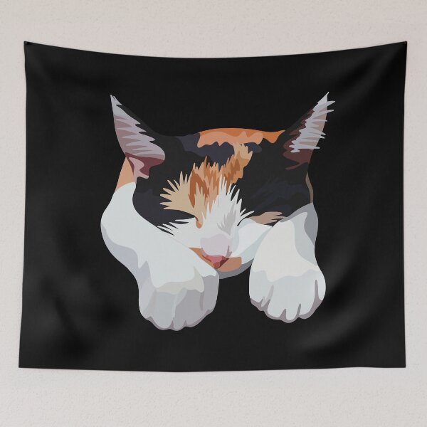 Item preview, Calico Cat - Digital art designed and sold by TLGdrawings.