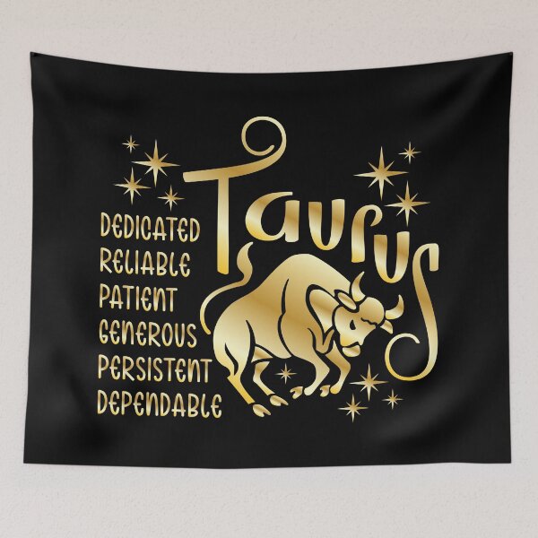 Item preview, Taurus Zodiac Sign designed and sold by ArtGraffita.