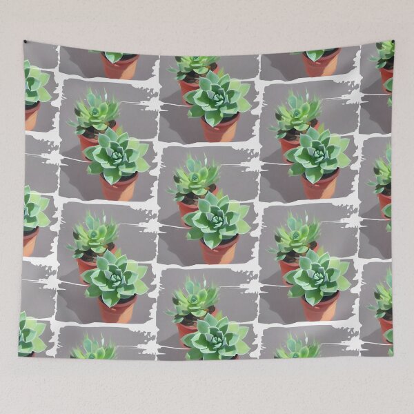 Item preview, Succulent Painting designed and sold by freshWaterCo.