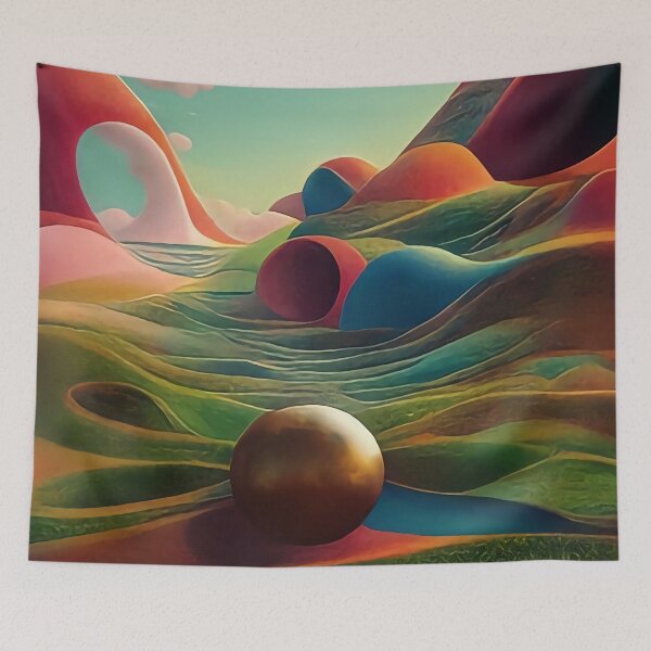 Item preview, Surrealistic landscape no.5 designed and sold by TheDreamEffect.
