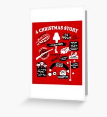 Christmas Story Quotes Greeting Card