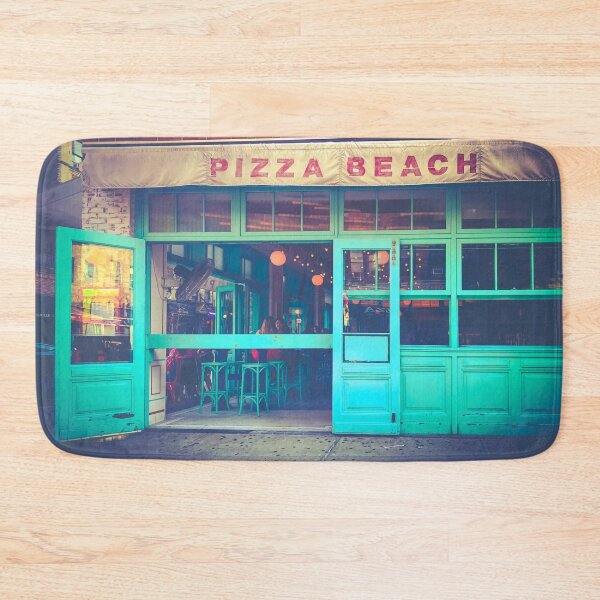Item preview, Pizza Beach Manhattan NYC designed and sold by eleonoraingrid.
