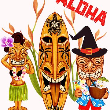 bordures de clipart luau