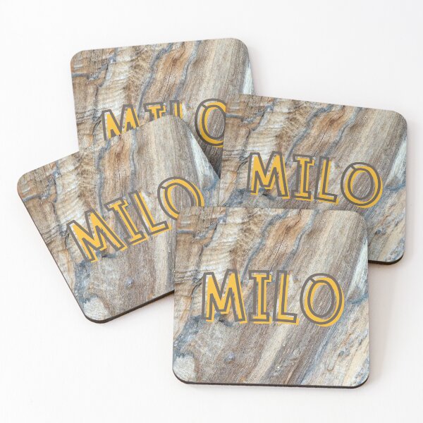 Item preview, Milo.. Name set off against rustic tree bark designed and sold by ditzy-designs.