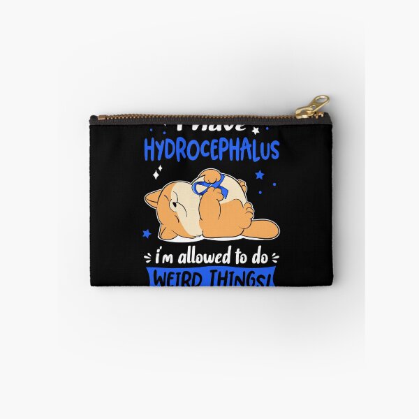 Item preview, Hydrocephalus Awareness Funny I have Hydrocephalus i'm allowed to do Weird Things! designed and sold by JanetShop809.
