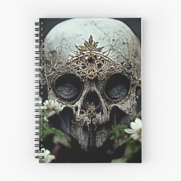 Item preview, Crown of Lies Skull and flower designed and sold by CritterStickers.