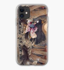 Running With Monsters - Kitsune Fox Yokai iPhone Case