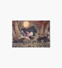 Laufen mit Monstern - Kitsune Fox Yokai Galeriedruck