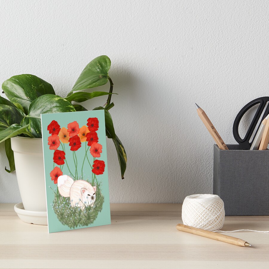 Item preview, Art Board Print designed and sold by Rizu-Art.