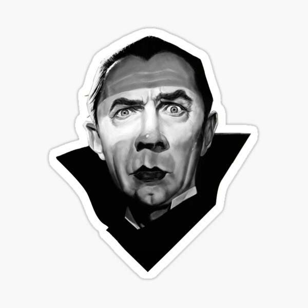 Halloween: Dracula Die-Cut Character - Removable Wall Adhesive Wall Decal Giant Character +2 Wall Decals 25W x 49H