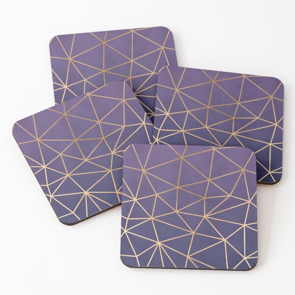 Item preview, Purple & Gold Geo designed and sold by Blue-Banana.