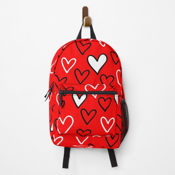 Item preview, Hearts white and red background designed and sold by flopenju.