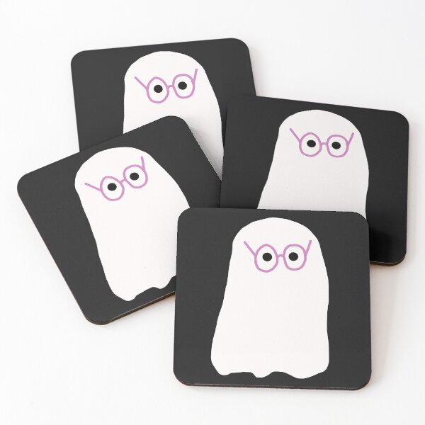 Item preview, Ghost with Purple Glasses designed and sold by RepeatCandy.