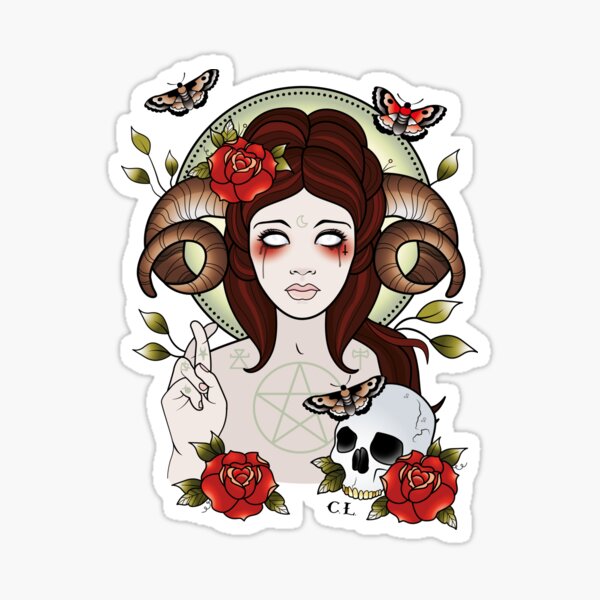 Déesse païenne Sticker