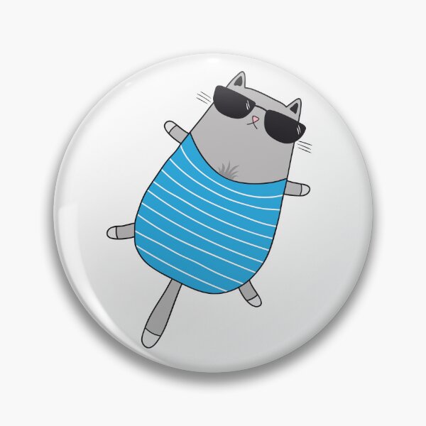 Item preview, Beach Swimsuit Cat designed and sold by blackdogshop.