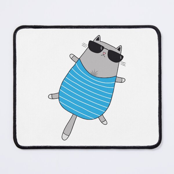 Item preview, Beach Swimsuit Cat designed and sold by blackdogshop.