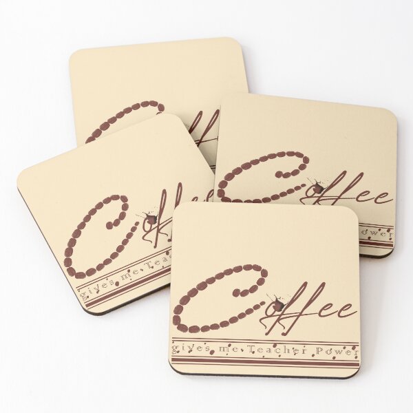 Item preview, Coffee Gives Me Teacher Power, Coffee Lover designed and sold by saimzgraphics.