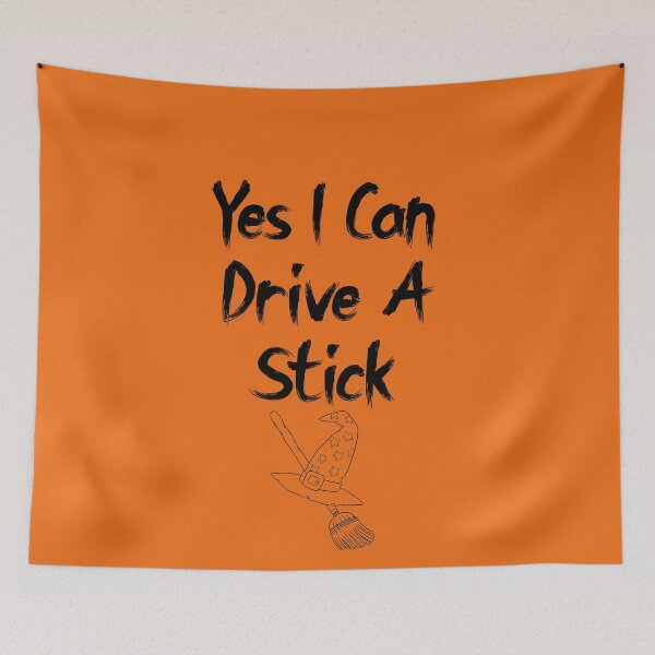 Item preview, Yes I Can Drive A Stick, Halloween Scary Monsters, Cute halloween, Cute Ghost, Funny Halloween shirt, Halloween Shirt designed and sold by Zosef-artist.