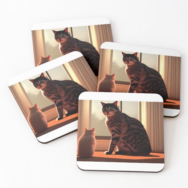 Item preview, Cats who love Nick Cage who loves cats in the style by Gordon Parks (3/3) designed and sold by QuackersWeb.